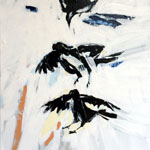 Crow Descent by Tom Leedy