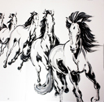 Wild Horses by Tom Leedy