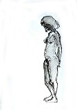 Standing Nude, Side - by Tom Leedy